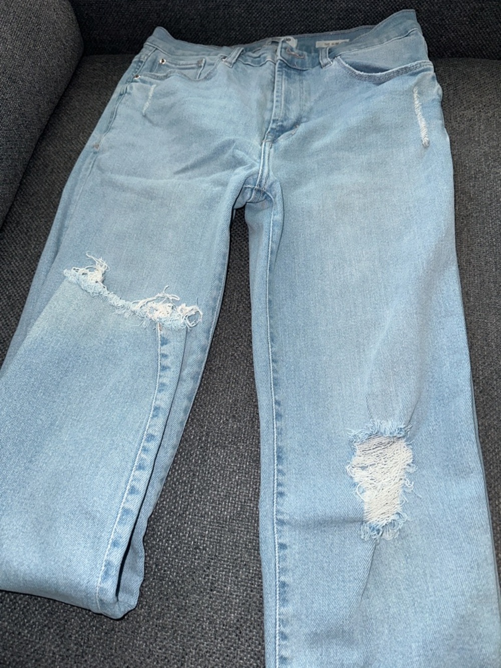 Kensie Vintage Luxe Light Blue The Slim Jeans